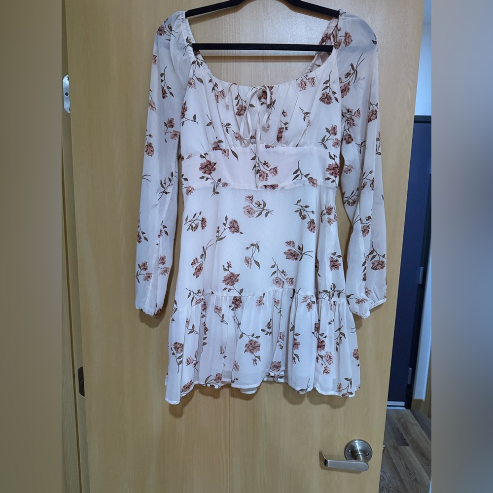 Garage Pink Floral Dress